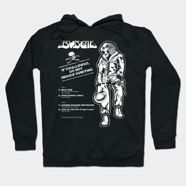 Budgie Band If Swallowed Do Not Induce Vomiting Hoodie by Lima's